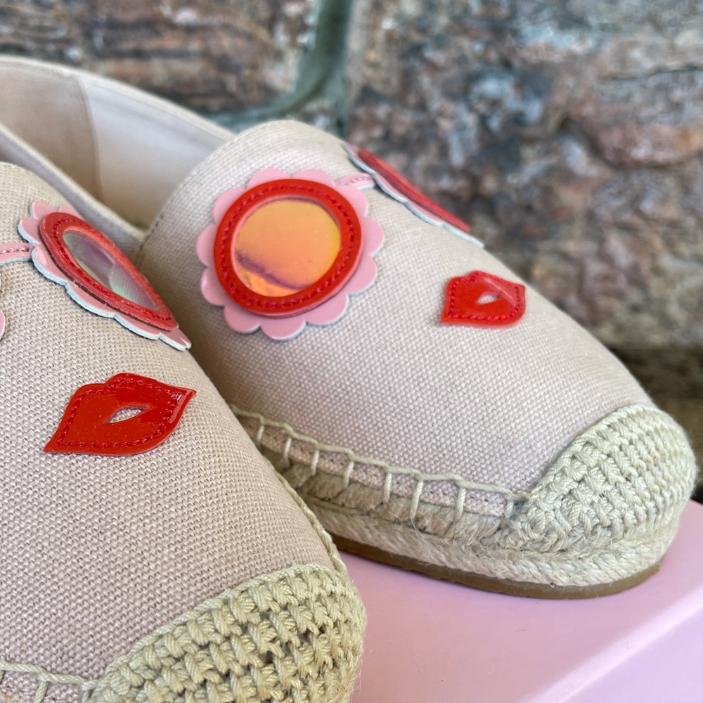 NEW kate spade newYork Granada Glasses Espadrilles - Picture 4 of 16